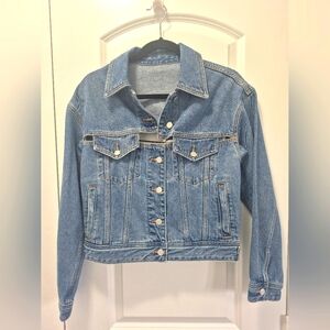 MO&Co Denim Jacket, Size XS, Blue